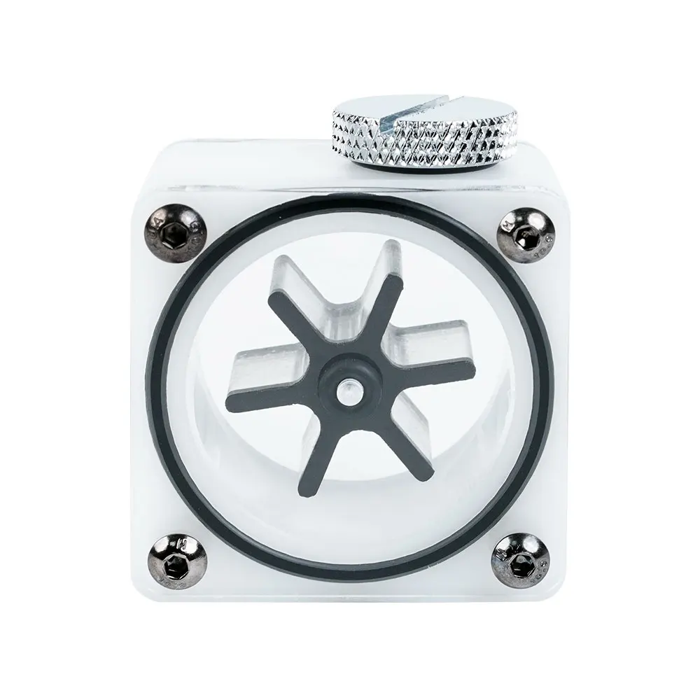 Fluxo de Água g1 x3 Fio de Resfriamento de Água Flor de Pom Computador Acessório de Refrigeração Transporte da Gota Preto Branco - Imagem 5