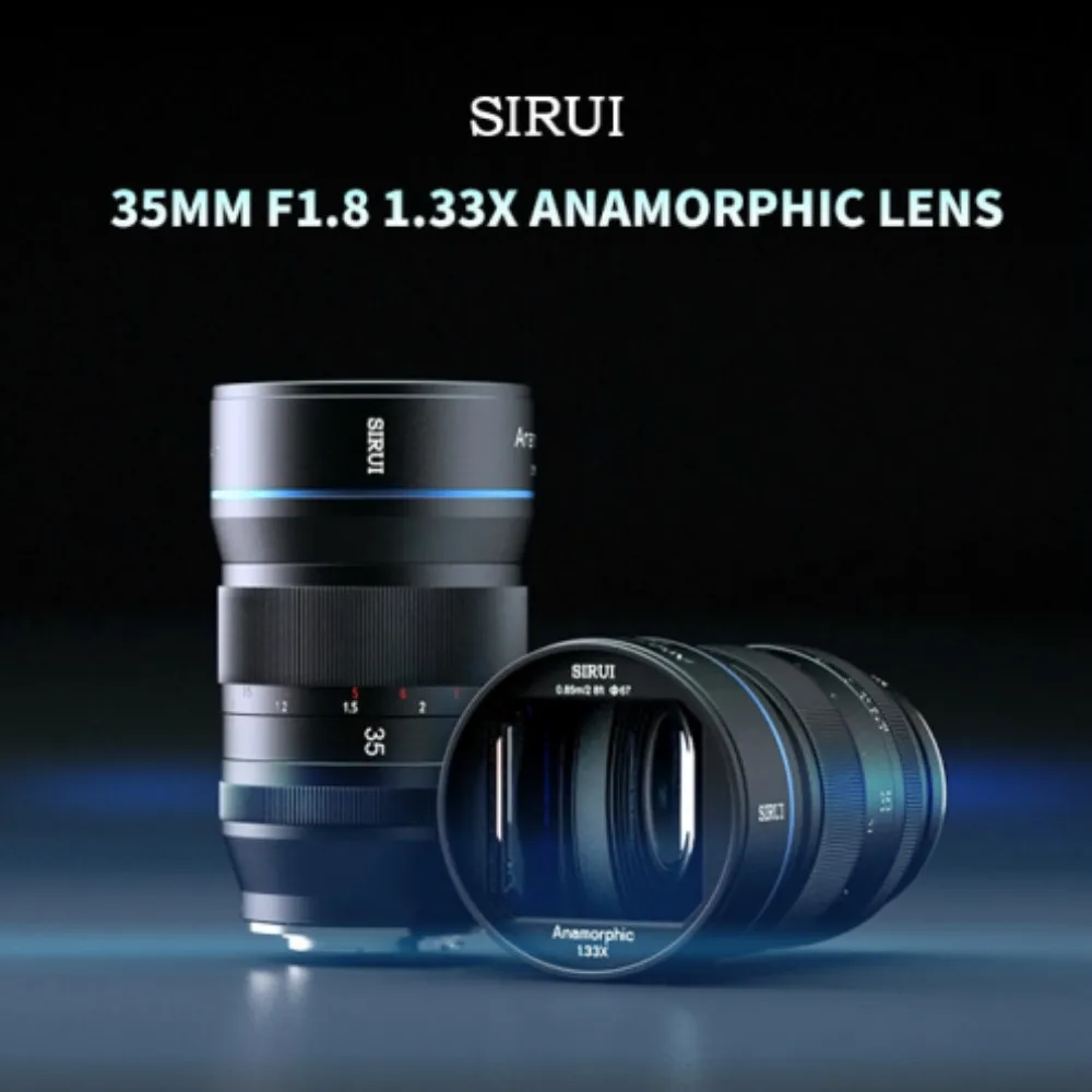 Sirui 35Mm F1.8 1.33X M4/3 Lente Anamorfica Micro Lente Cinema Singolo Ampio Schermo 1.33X Allargamento Adatto Per M43 Sony E Canon Rf
