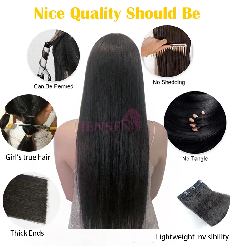 Рисунок 6 - Прямые накладные волосы JENSFN