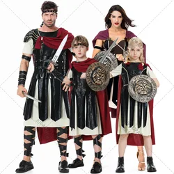 2024 Halloween Costume New Product Spartan Warrior Cosplay Performance Dress Roman Gladiator Clothing JUPAOPAO
