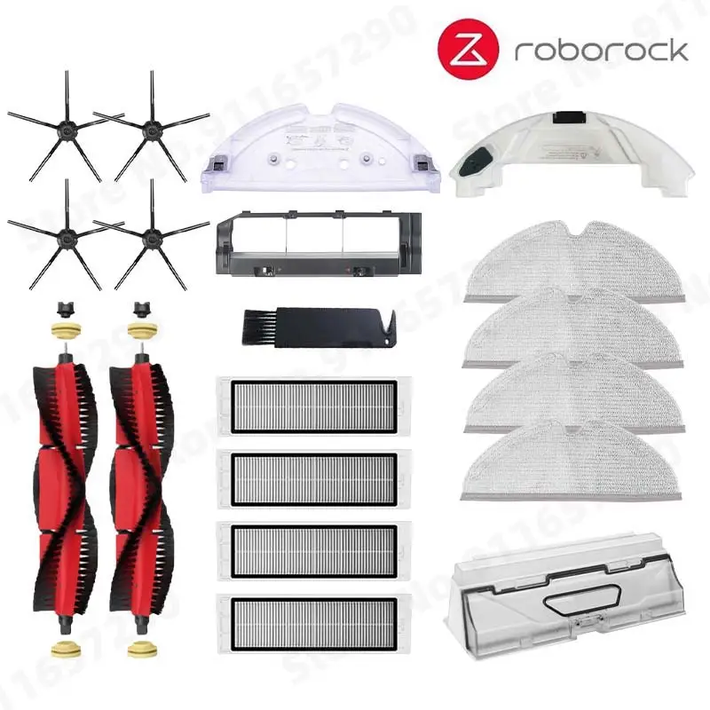 Roborock S5 MAX S50 MAX S55 MAX S6 MAXV HEPA Filter Side/Main Brush Water Tank Tray Mop Dust Box Vacuum Cleaner Accessories - Image 20