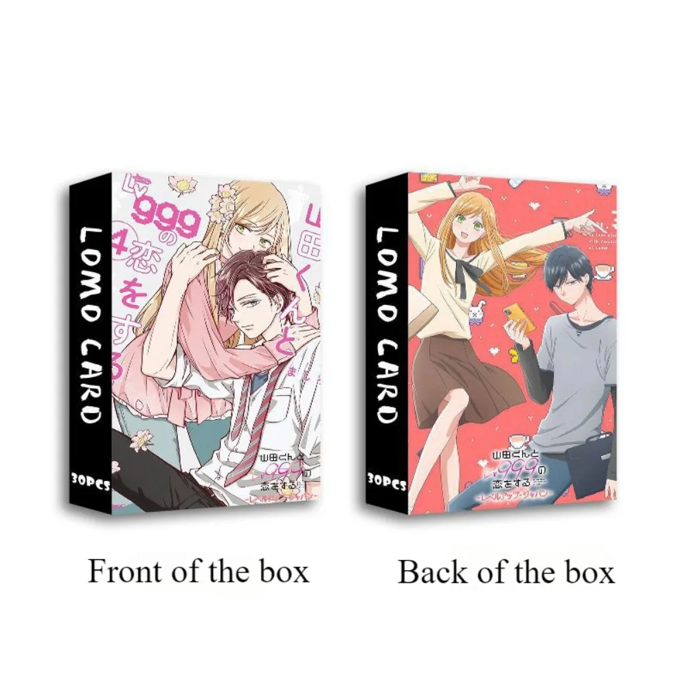 30Pcs LOMO Cards Anime Falling in Love with Yamada Kun Double Sided Photocards Hobby Game Collection Toys for Children