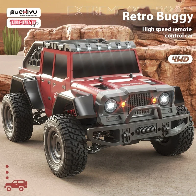 1/16 Scy-16104 Retro Wrangler Rc Car 4wd Brushless Or Brush Electric High Speed Off-Road 70km/H Or 40km/H 2.4g Rc Cars Drift 2
