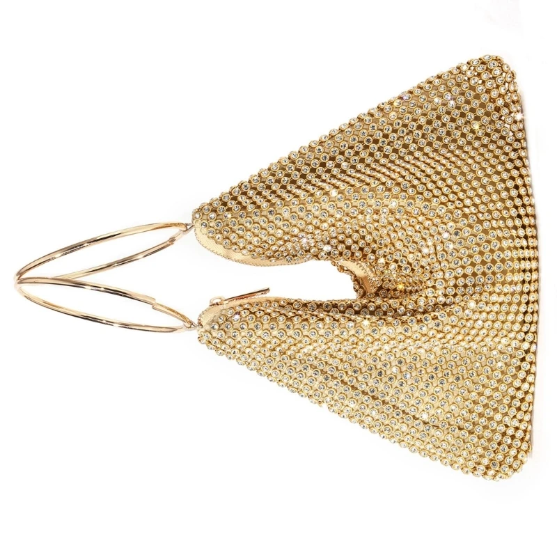 Rhinestones Evening Bag for Women Wedding Purse Clutch Purse Evening Handbag E74B