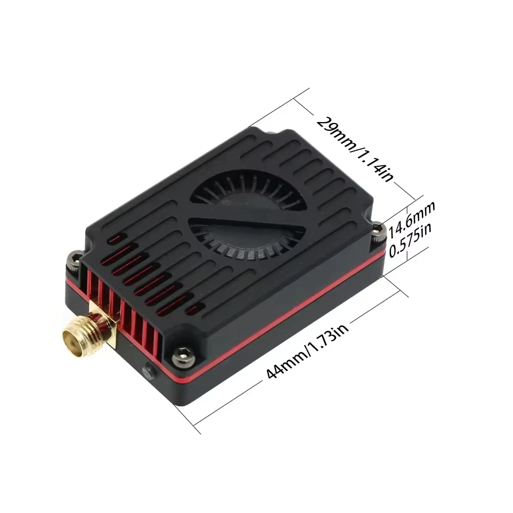 RUSHFPV 1.3G 4W V2 VTX Émetteur Vidéo Commutable pour FPV Drone