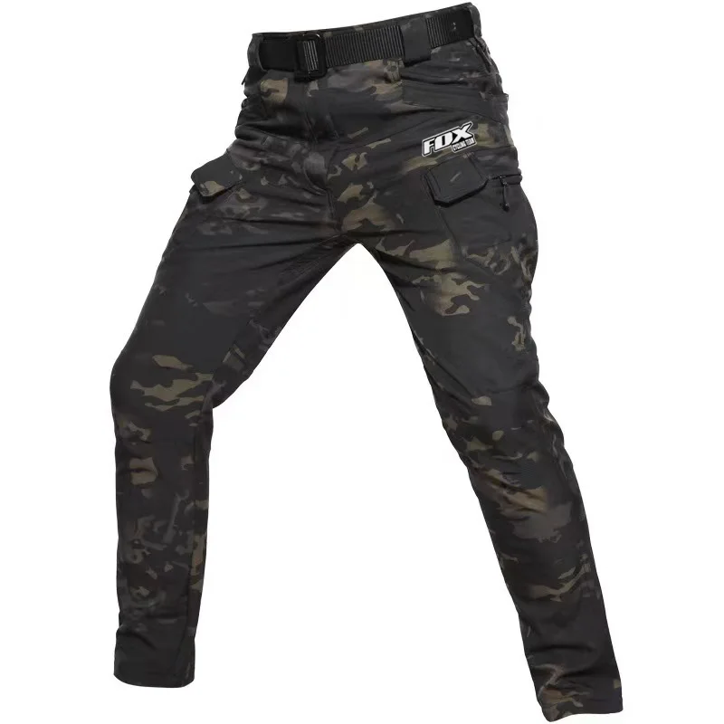 Fox Cycling Team MTB Pants Riding Mountain Bike Long Pant Motocross Cycle Pants Bicycle Waterproof Sport Hiking Camping Trousers cycling pants