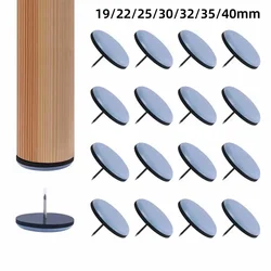 Furniture Leg Sliders with Nail Feet - Floor Protector Pads for Tables, Sofas, and Recliners