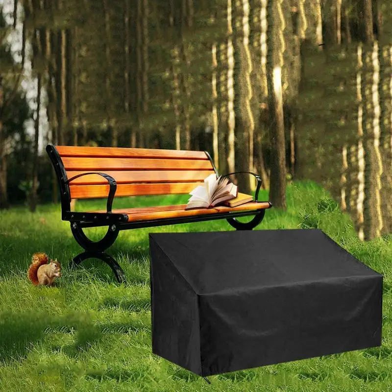 Garden Bench Cover Waterproof Cover Outdoor Furniture Outdoor Chair Protection Cover Dustproof Cover For Rattan Table Chair