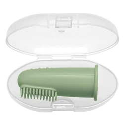 Baby Soft Silicone Finger Toothbrush - BPA Free Infant Oral Health Care (J)
