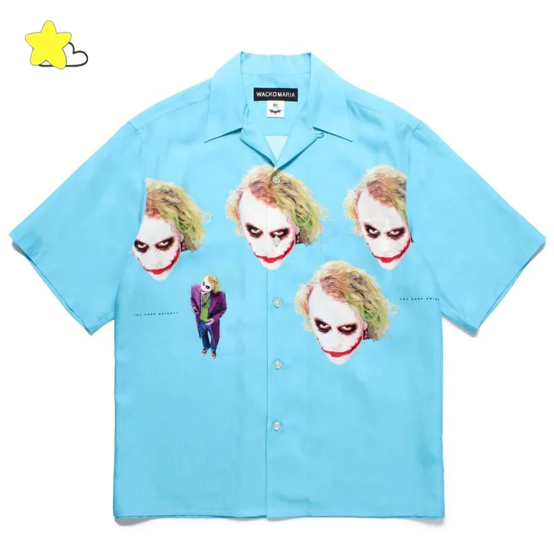 25SS Hawaiian Casual Fashion WACKO MARIA Shirts Men Women