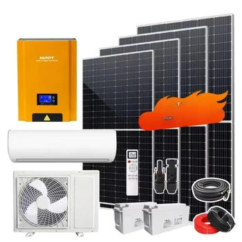 3 in 1 Solar Air Conditioner 9000BTU Off Grid Air Conditioner 48V DC 100% Solar Powered Inverter Air Conditioner Mini Split