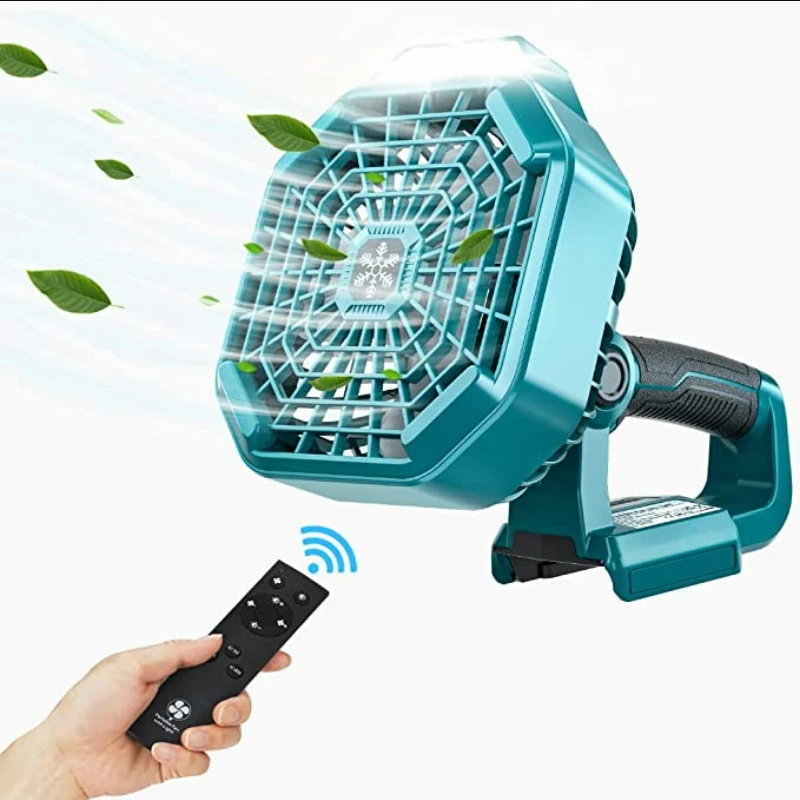 Cordless Fan with Remote for black and decker 20V Li-ion Battery Tabletop  Fan US