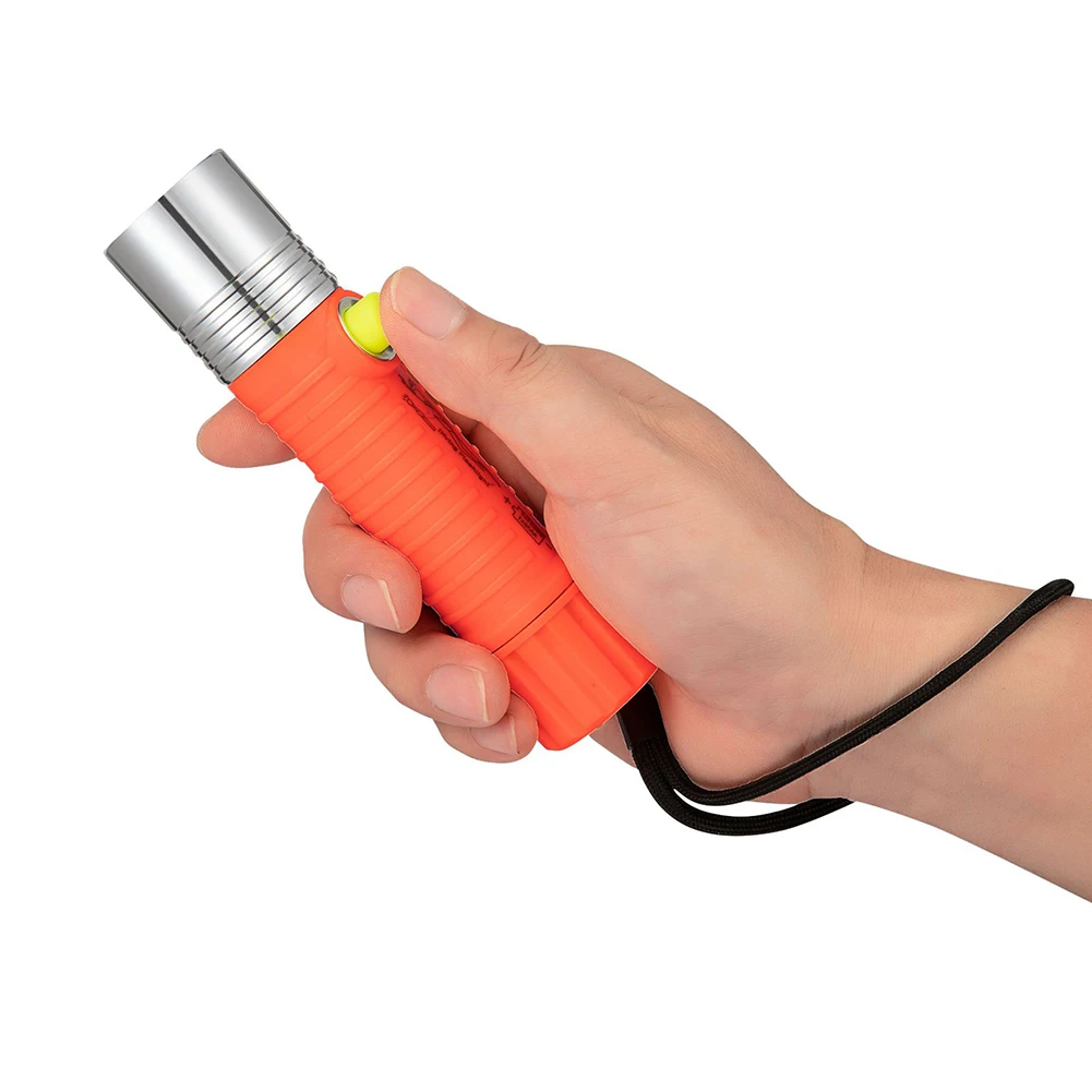 Underwater Lamp Flashlight Brightest LED Diving Torch Waterproof up to 50m Anti abrasive IPX8 Certified Skid proof