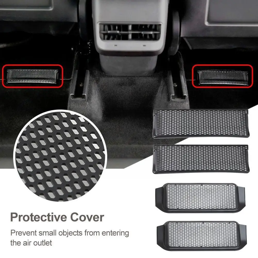 

Защита для заднего выхода сиденья Tesla Model 3 Y 2021 2022 2023, аксессуары, защита от пыли, решетка для защиты от блокировки вентиляционного отверстия T9C7