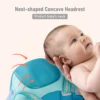 Mambobaby Float Dropshipping Non-Inflatable Baby Float with Canopy Waist Swimming Chest Floater with Tail Float Trainer 2