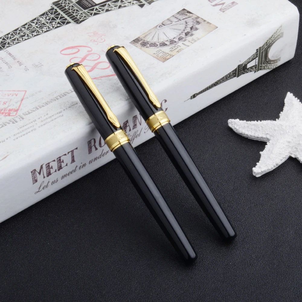 

16Pcs High Quality 811 Classic Type Business Office School Student Stationery Supplies Fountain Pen New Finance Ink Pens