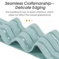 Unisex Sports Headband Sweatband for Cycling Yoga Running Gym Tennis Anti Slip Breathable Workout Headwear Gear Sports Headband - Image 3