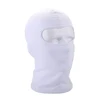 Outdoor Full Face Mask Spandex Balaclava Thin Motorcycle Cycling Ski CS Mask white 2