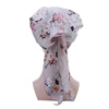 Lady Women Hat Chemo Cap Muslim Braid Head Scarf Turban Head Wrap Cover Ramadan Hair Loss Islamic Headwear Arab Fashion 5