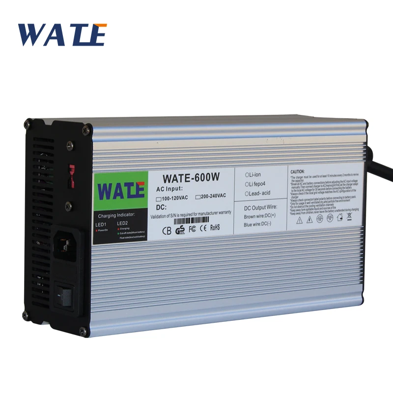 14.6 V 22A Caricatore 14.4 V Lifepo4 Batteria Smart Charger Utilizzato Per 4 4S 14.4 V Lifepo4 Batteria E- Bici Di Trasporto Con Il Ventilatore Auto-S