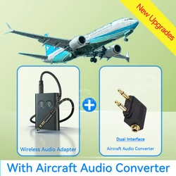 Enhanced Bluetooth Wireless Audio Transmitter & Receiver with HiFi Multipoint Capability (With AP Converter)