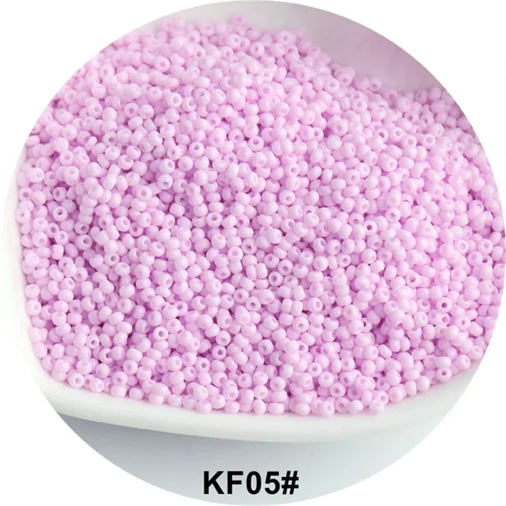 15/0 1.5mm Solid Colors Glass Seed Beads With Spacer Czech Beads Diy Jewelry Making Fitting Garment Sewing Accessories 1440pcs