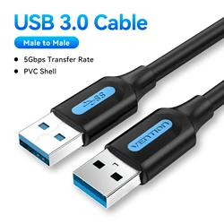 High-Speed USB 3.0 Extension Cable - Durable Type A Male to Male Connector for Versatile Device Connectivity (USB 3.0 Male to Male)