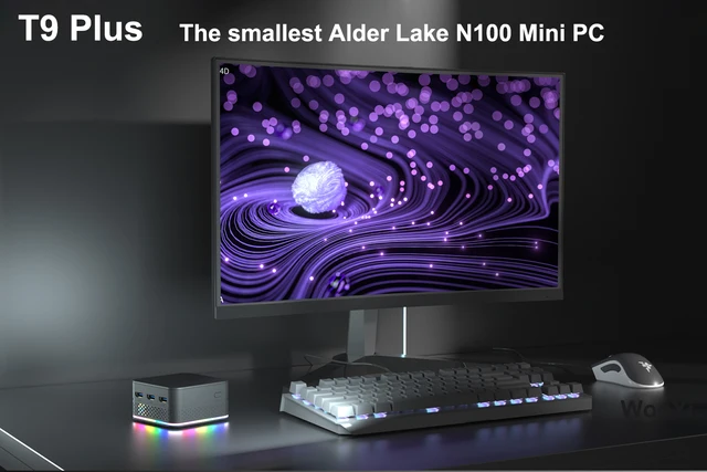 ミニPC T9 Plus Intel N100 16GB SSD256GB T9 Plus Mini PC Intel Alder Lake N100 8GB/16GB DDR5 256