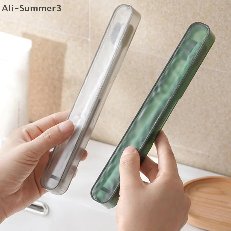 Portable Toothbrush Holder Case - Travel and Camping Organizer