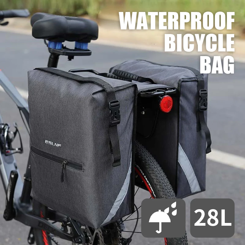 Fahrrad-Sattelschlauch-Tasche, Wasserdicht, Fahrrad-Untersitz-Tasche, Große Kapazität