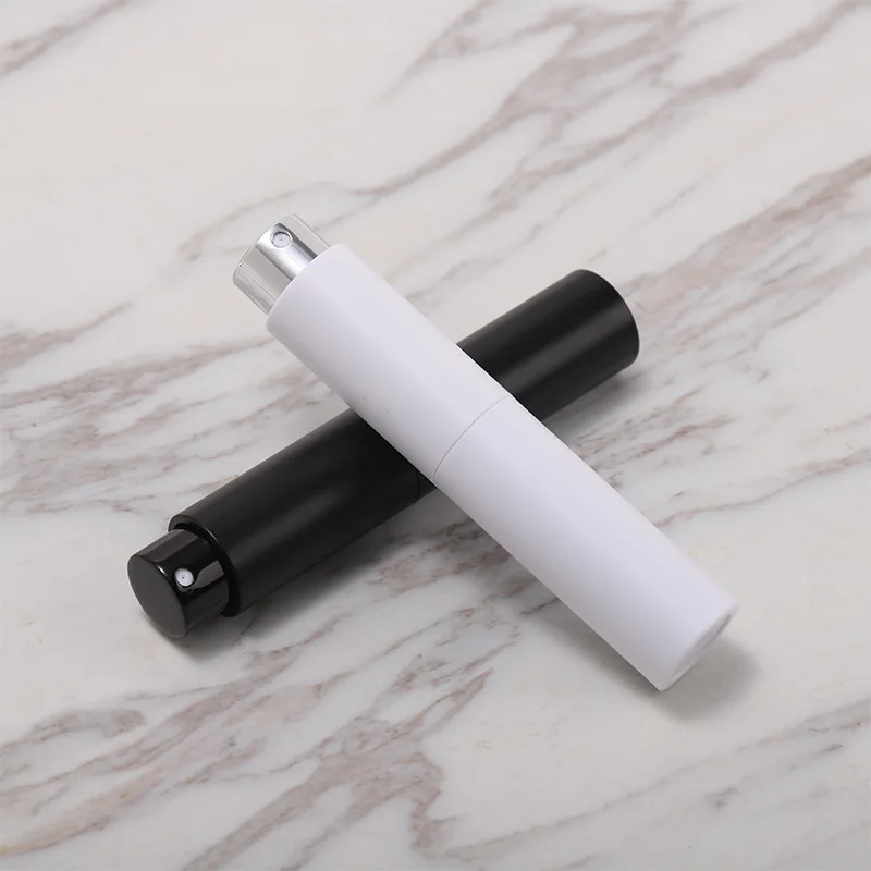 8ml Metal Aluminum Perfume Bottle Cosmetic Spray Bottle Portable Empty Travel Sub-Bottle Liner Glass