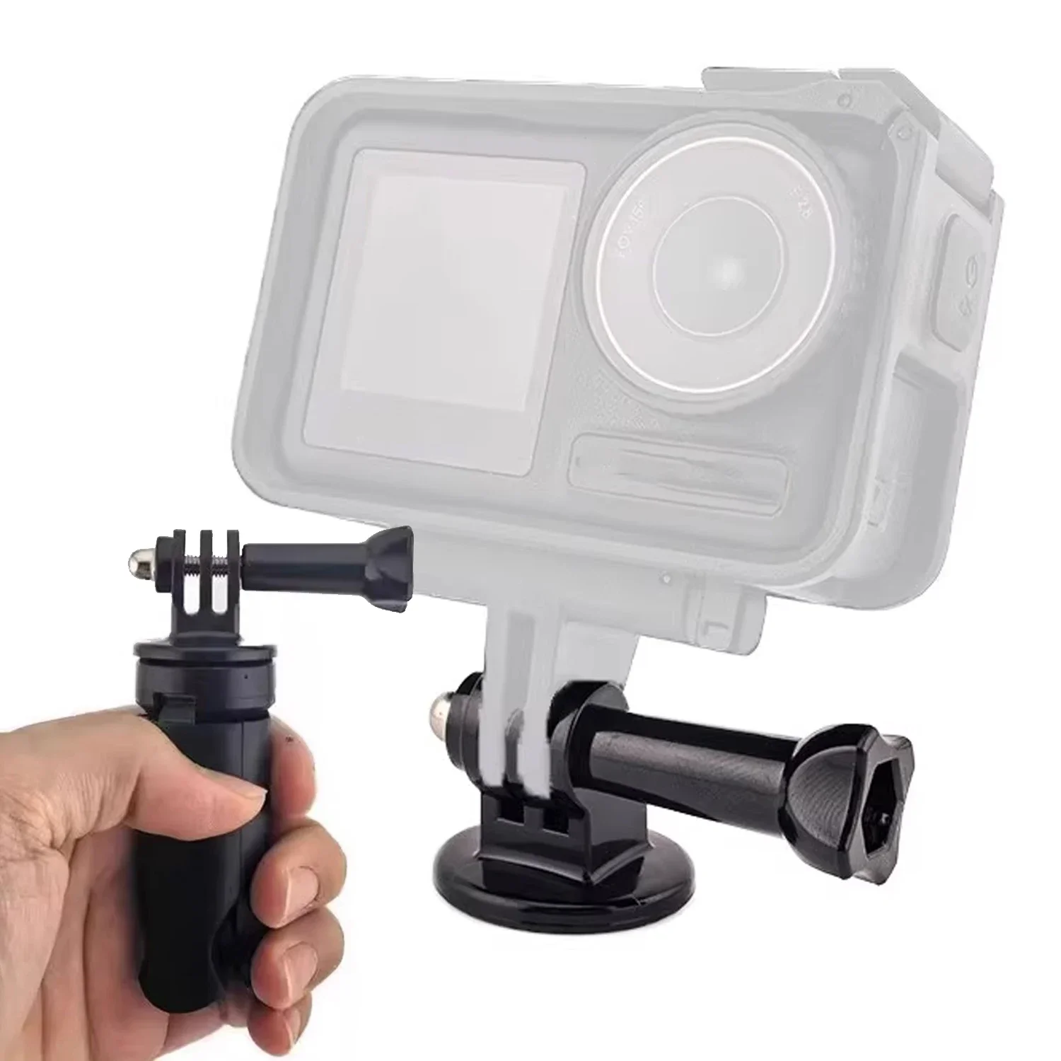 Tripod Mount Action Cameras Stand Holder Adapter For GoPro Hero 13 12 11 10 Insta360 Ace Pro DJI Osmo