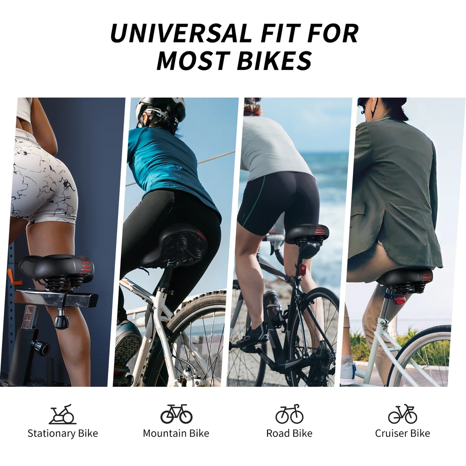 Coussin De Selle De Vélo Respirant Et Confortable – Pour Vélo De Route (neuf)
