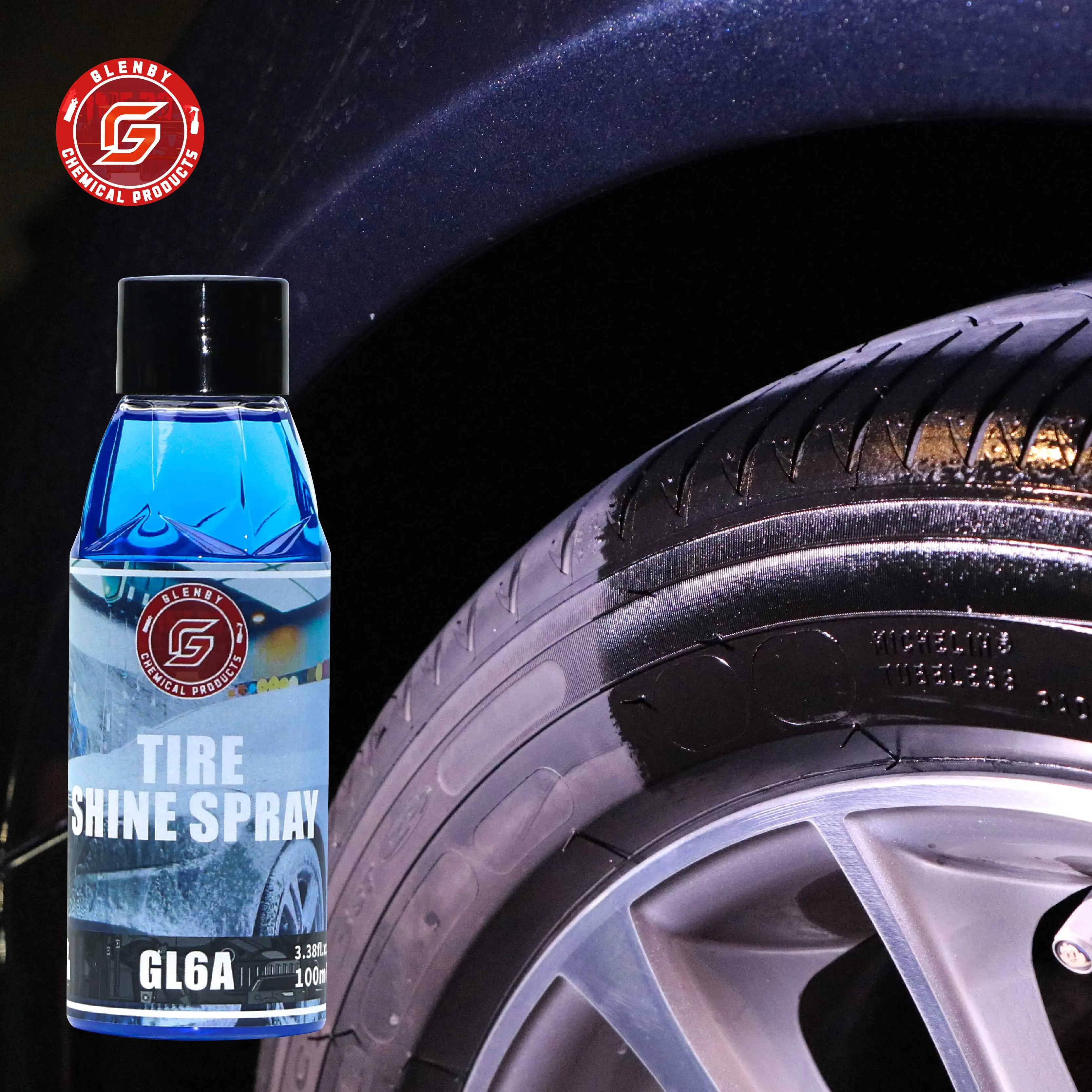 Car Tire Wax Tyre Gloss Tire Coating Spray Hydrophobic Sealant Wax For Car Wheel Auto Care Re-black Shine Chemistry Filler