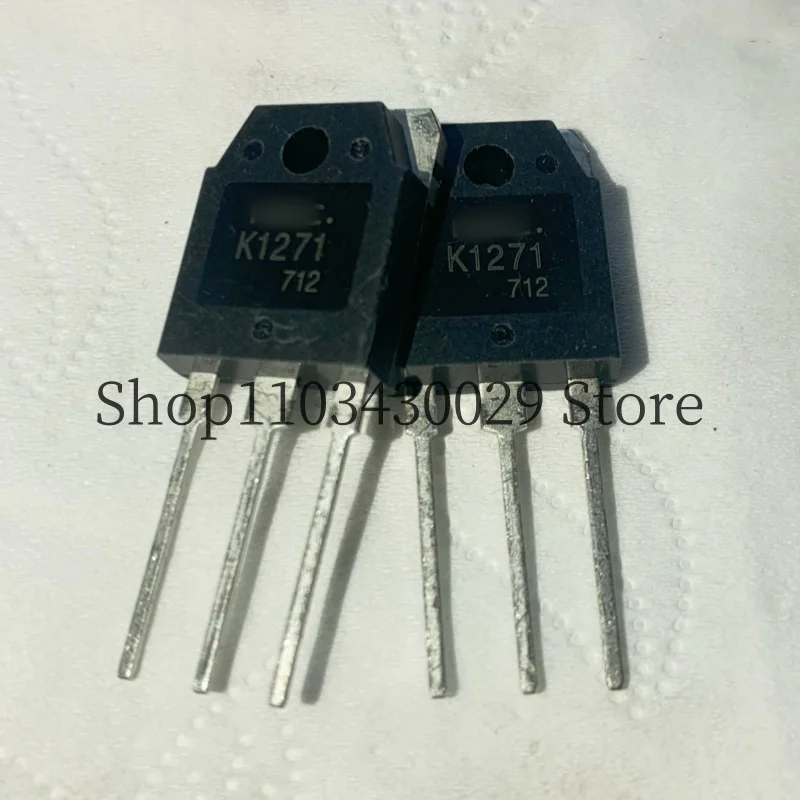 

10 шт. новый оригинальный 2SK1271 K1271 TO-3P 5A 1400V N-Channel трубка с полевым эффектом