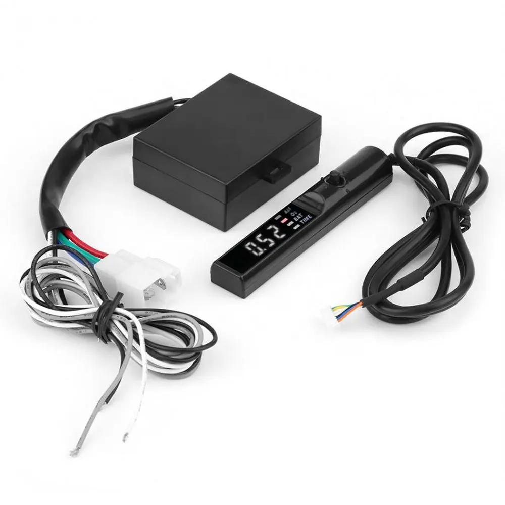 12V Turbo Timer, Universal Auto Modified Turbo Timer Device Digitale LED-display Parkeertijd Retarder Voltage Turbo Timer Control Kit