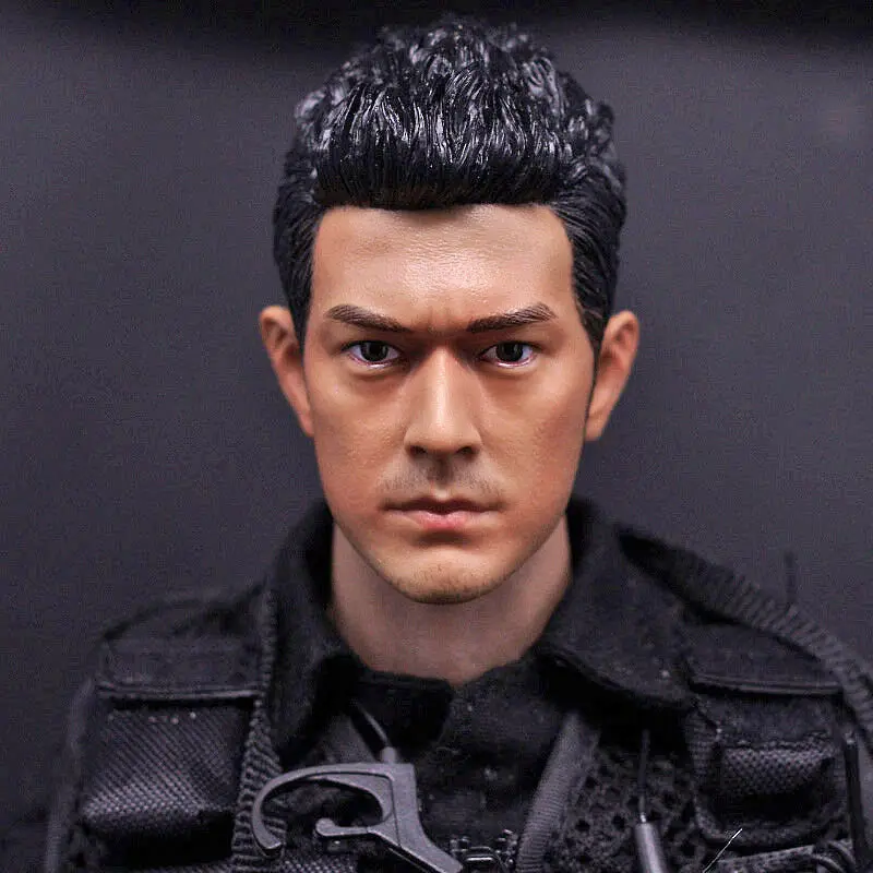 1/6 Scale Male Head Carving Head Sculpt For 12" Phicen Man Toys Body