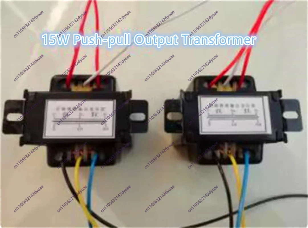 1PCS 6P1 6P6 6P14 6P15 EL84 진공관 증폭기 푸시-풀 출력 변압기 15W,8K 또는 10K 선택 가능, 오디오 부품