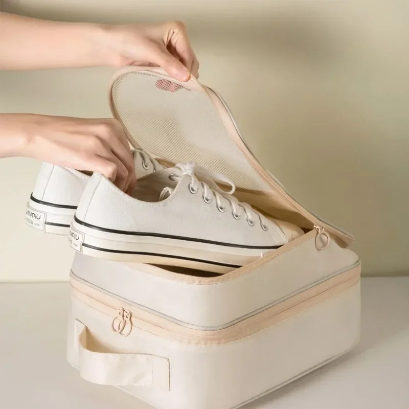 Multifunction Shoes Storage Bag Portable Travel Shoe Bag Underwear Clothes Bags Shoe Organizer Storage Bag Travel Accessories li