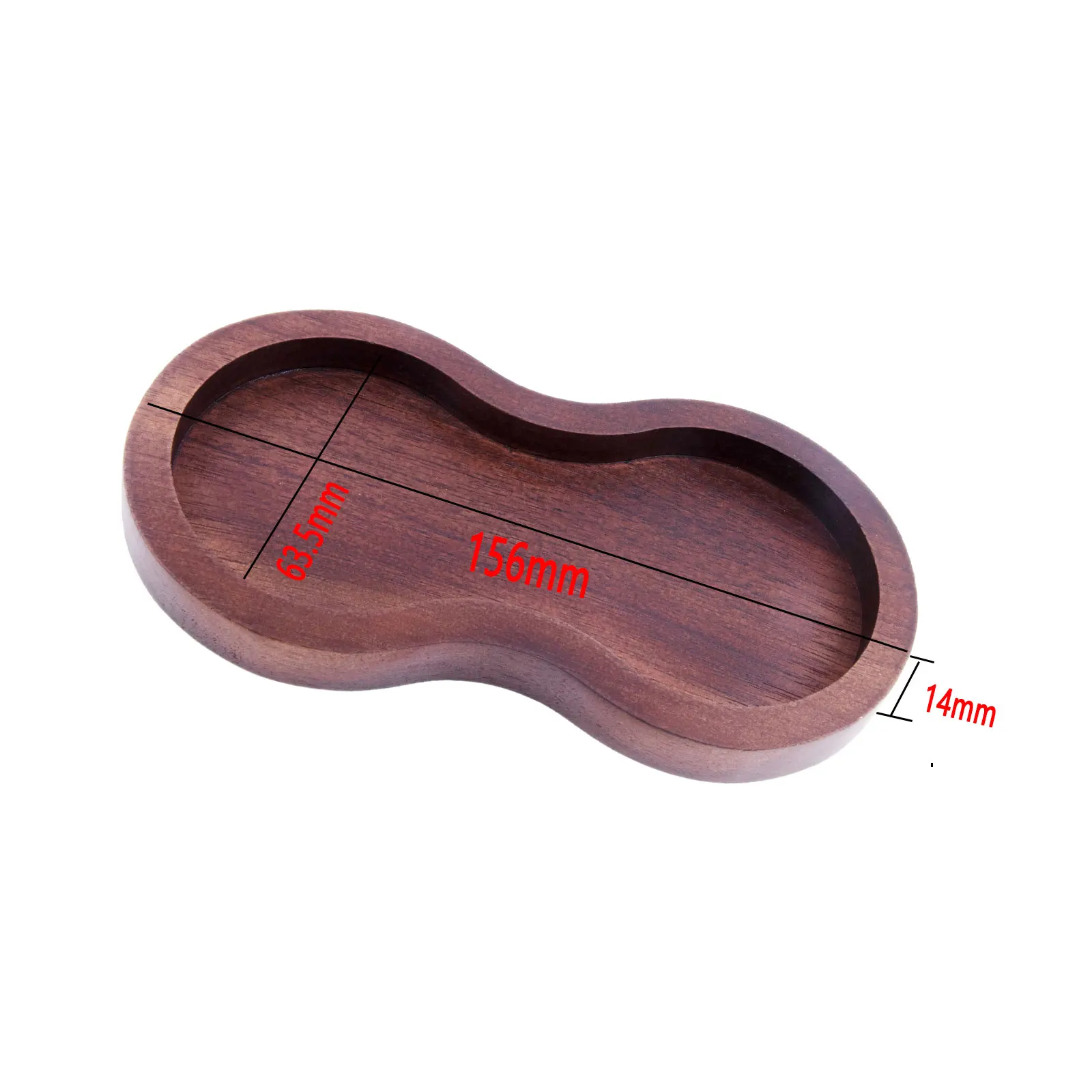 

1 Pcs Coffee Tamper Stand For Espresso Tool Walnut Espresso Distributor Coffee Maker Tool Walnut Durable High Quality