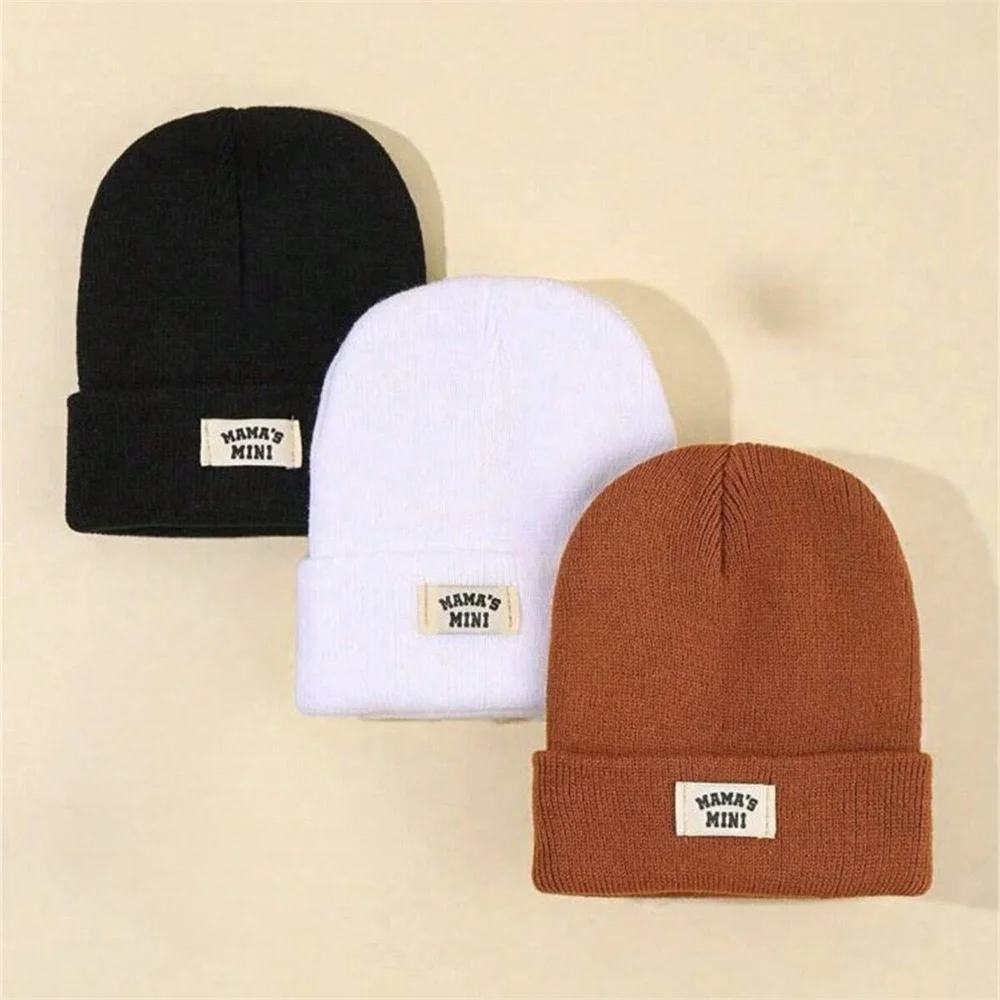 Kids Warm Knitted Beanie Set 2