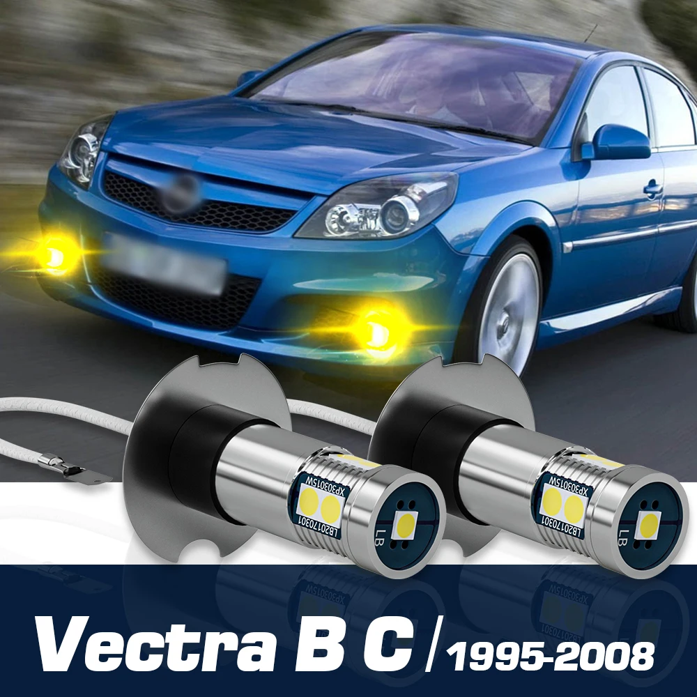 

2pcs LED Fog Light Canbus Accessories For Opel Vectra B C 1995-2008 1998 1999 2000 2001 2002 2003 2004 2005 2006 2007