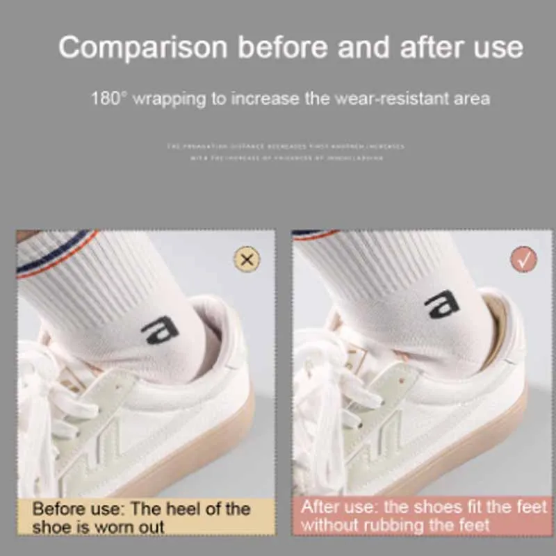 Heel Stickers Heel Protectors Shoe Insoles Adjust Size Cushion Inserts