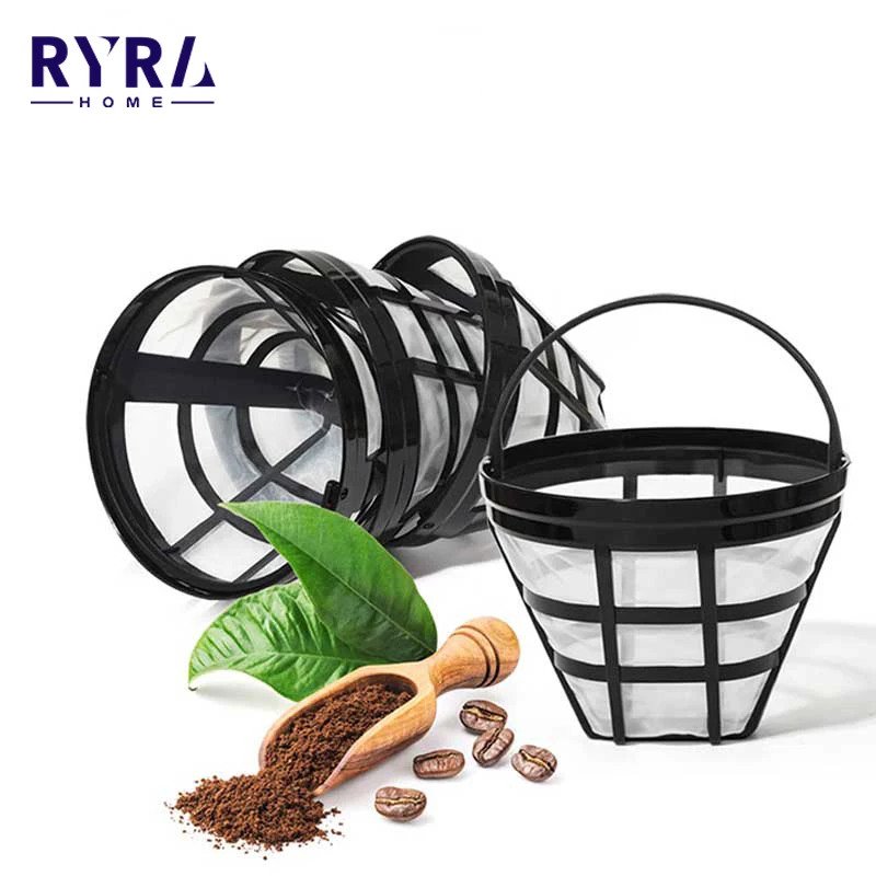 

1/2/3Pcs Reusable Replacement Coffee Maker Basket Filter Fit With Ninja Coffee Bar Brewer Basket Filters Drip Coffee Machine