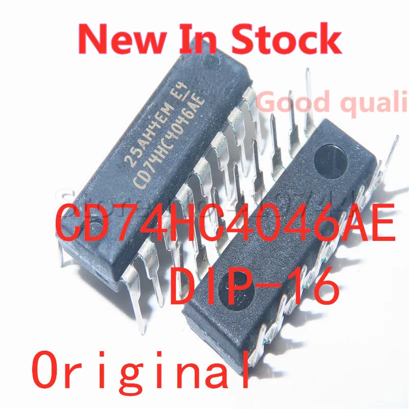

Логическая микросхема CD74HC4046AE 74HC4046 DIP-16, новая оригинальная микросхема