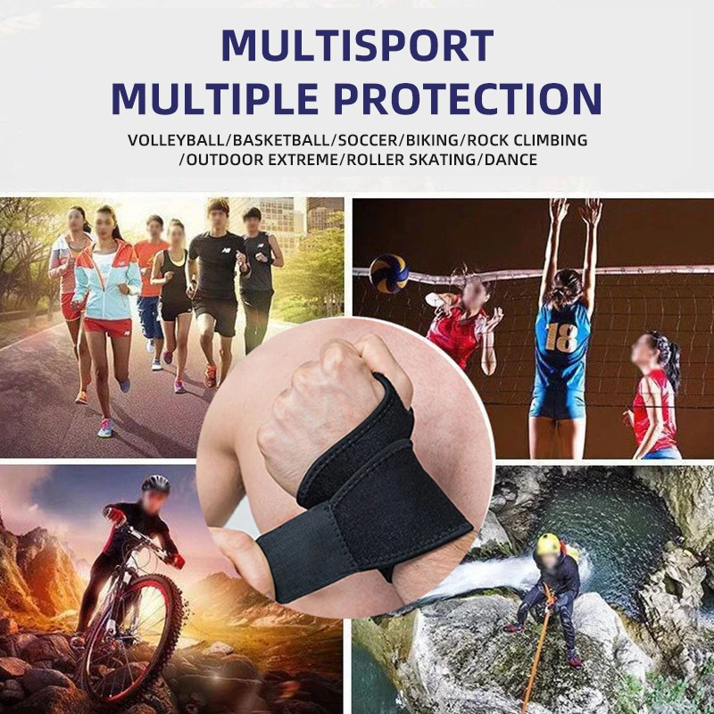 Wrist Brace 1PC Adjustable Wristband Carpal Tunnel Brace Wrist Support Sport Tendinitis Pain Relief for Arthritis Wrist Bandage Wrap