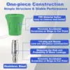 Pressure Washer Nozzle Jet Sprayer Tips With Upgraded Rubber Protector Cover 1/4" Quick Connect 035 5