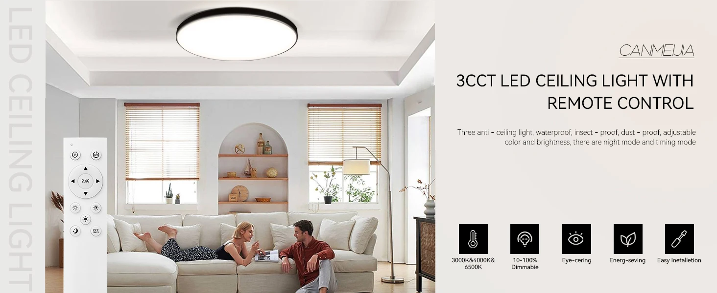 Dimmable Ceiling Light Led Panel Room Bedroom Lighting Mosquito S87281e34109b43ccb914626f2e31dbe6M