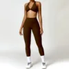 Women Seamless Yoga Set 2PCS Gym Workout Clothes for Female Push Up Bra High Waist Leggings Sexy Fitness Sportswear Sports Suits 4