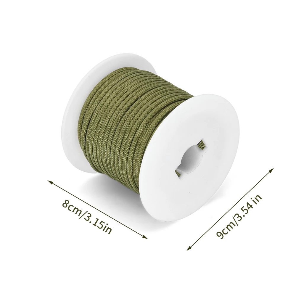 Premium 100FT Heavy Duty Outdoor Survival Paracord Rope – 9-Strand, 4mm Thick for Camping, Hunting, Fishing, and DIY Projects